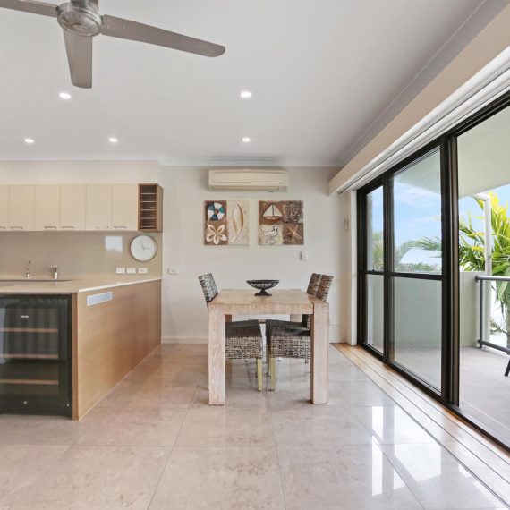 Noosa Shores Resort 2 bed Deluxe living area