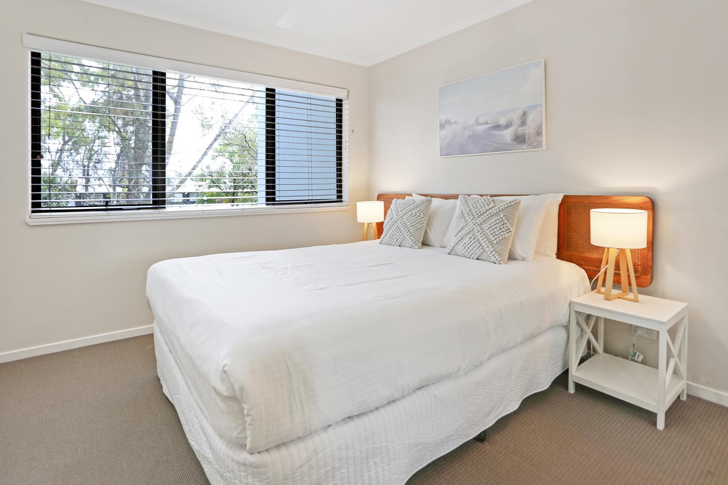 Noosa Shores Resort Standard bedroom