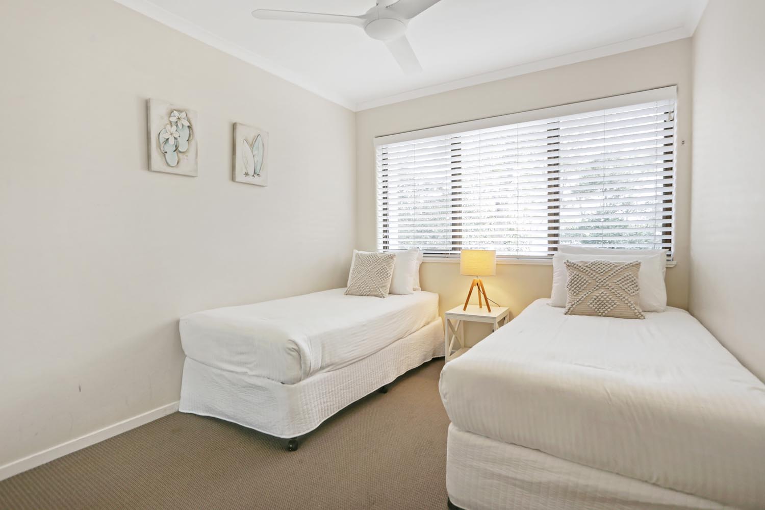 Noosa Shores Resort 2 bed Standard bedroom