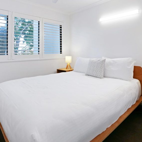 Noosa Shores Resort Superior bedroom