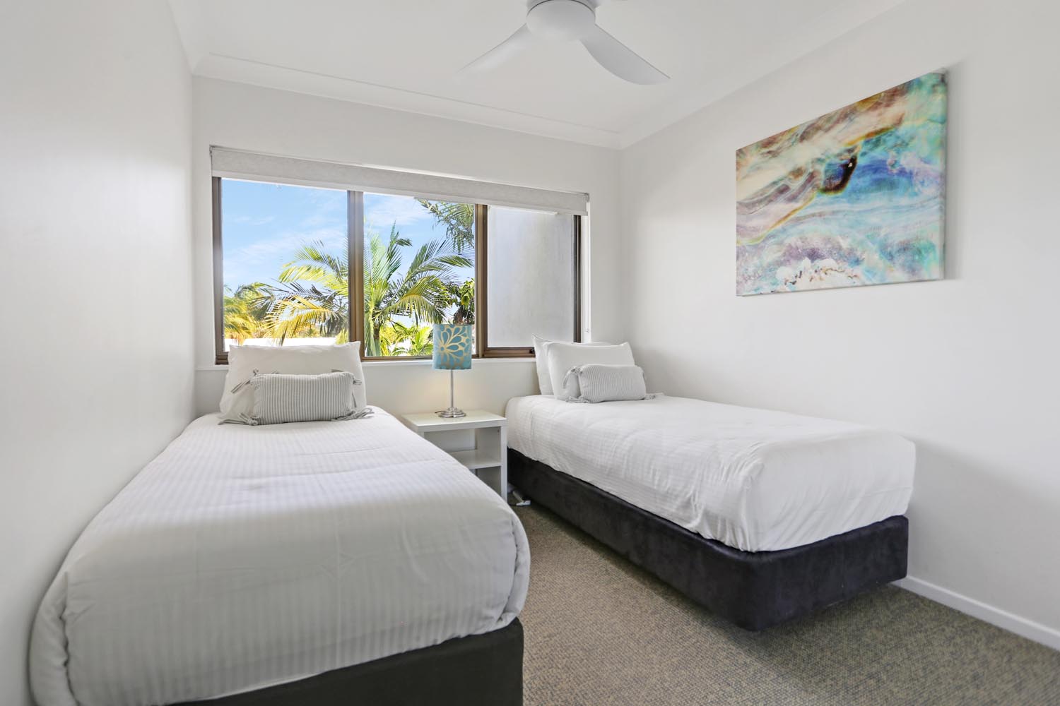 Noosa Shores Resort 2 bed Superior bedroom