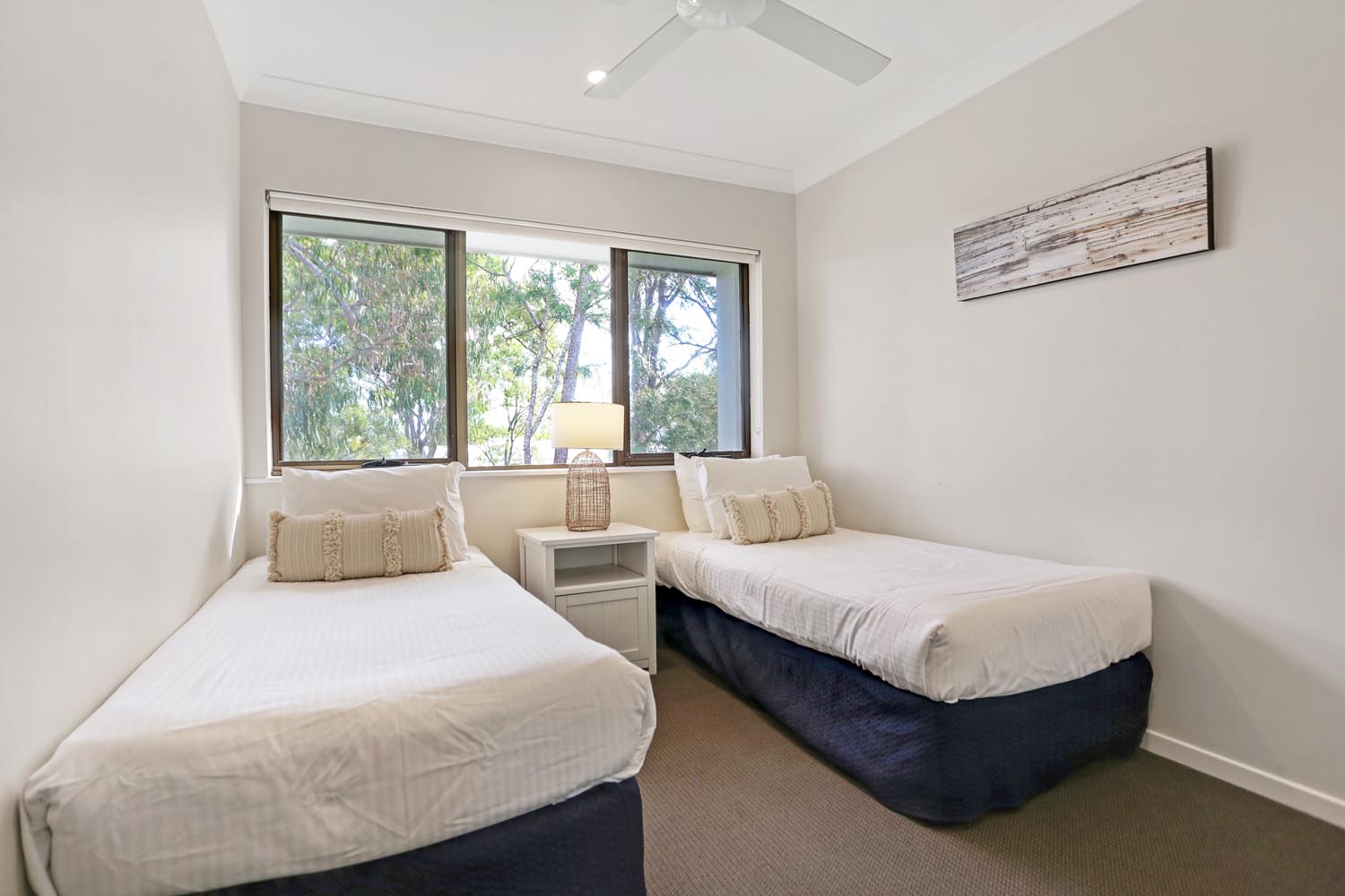 Noosa Shores Resort Deluxe double bedroom