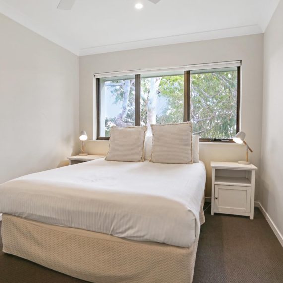 Noosa Shores Resort Deluxe Bedroom